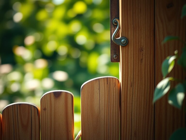 7 Vital Steps to Hang a Garden Gate